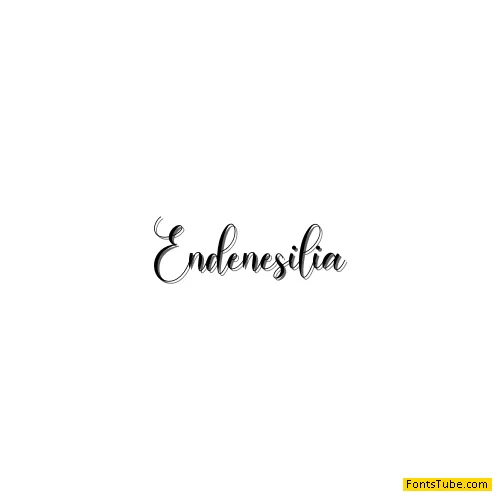 Endenesilia Font