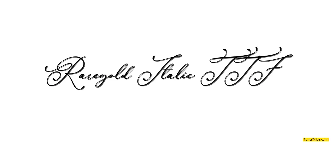 Raregold Font Family