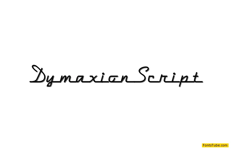 Dymaxion Script Font