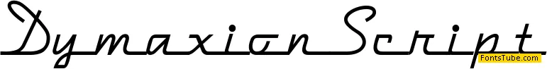 Dymaxion Script Font