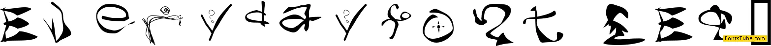 everydayFont