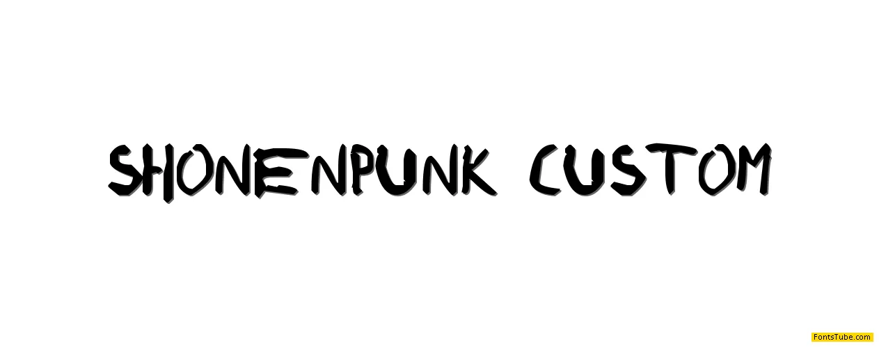 Shonen Punk! Font Family