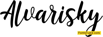 Alvarisky Font
