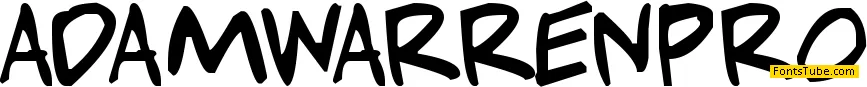 Adam Warren pro Font Family
