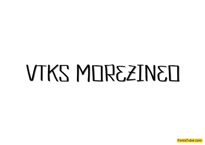 Vtks Morezineo Font