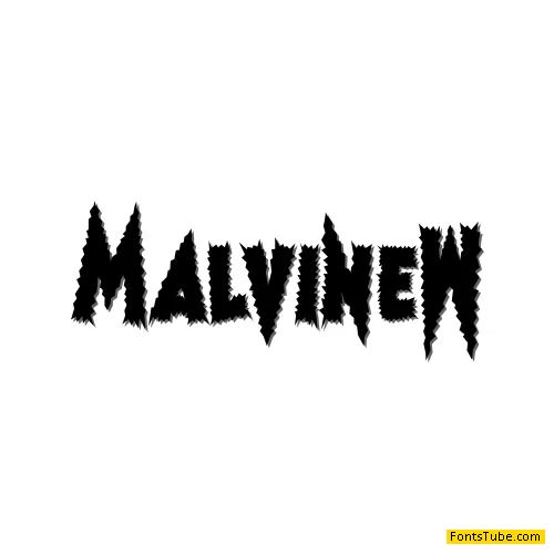 MalvineW Font