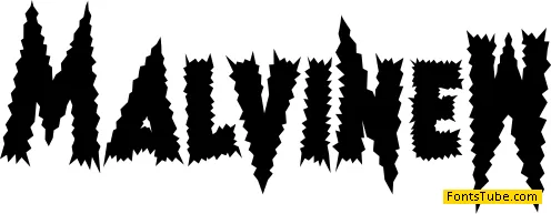 MalvineW Font