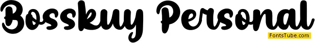 Bosskuy Font