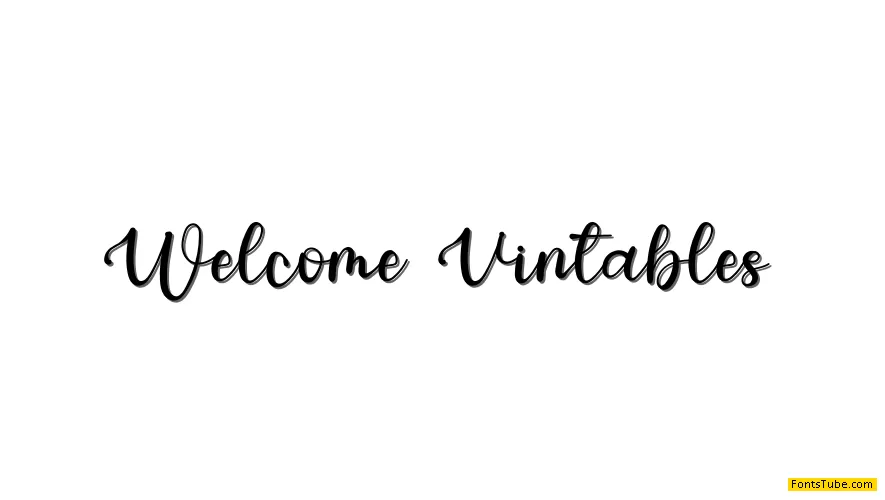 Welcome Vintables