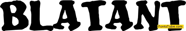 Blatant Font