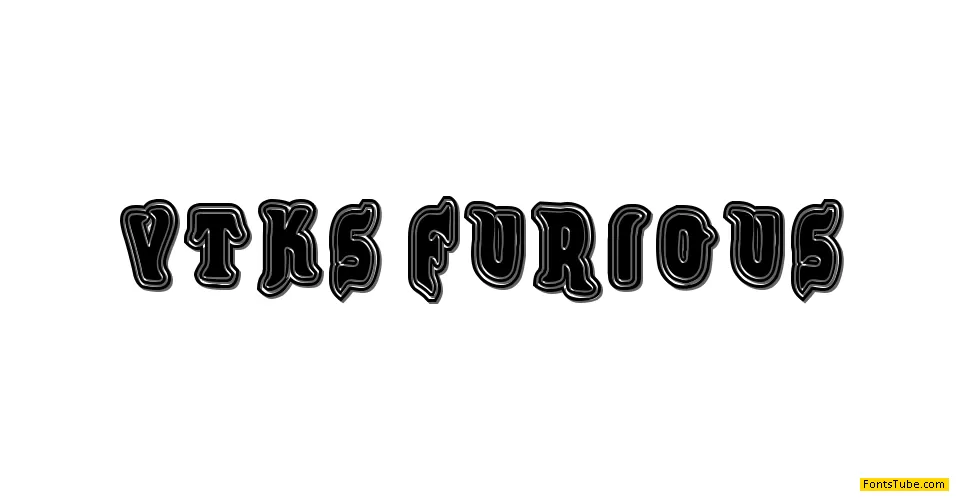 VTKS FURIOUS Font
