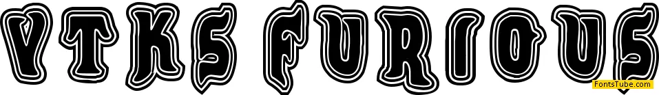 VTKS FURIOUS Font