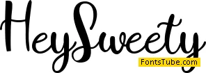 HeySweety Font