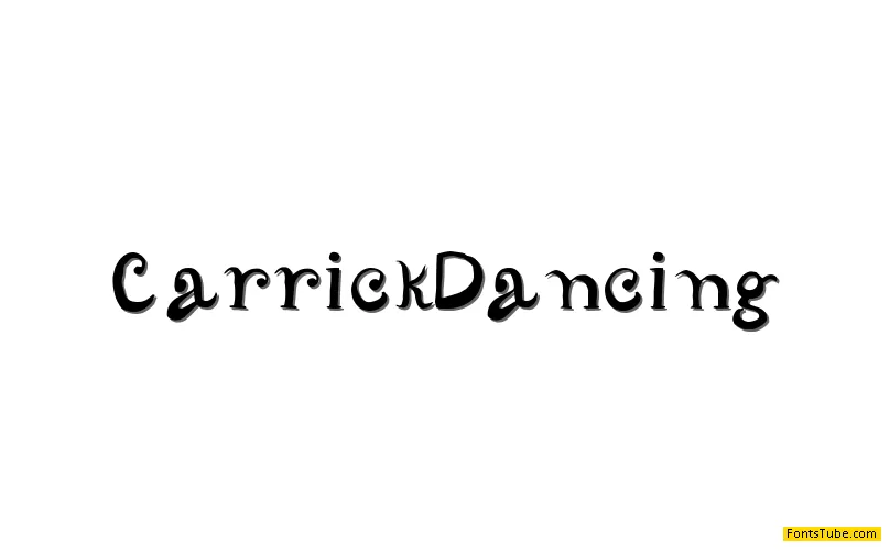 CarrickDancing Font