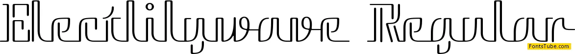 Electlilywave Font Family