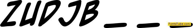Zud Juice Font Family