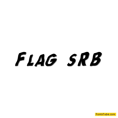 Flag (sRB) Font