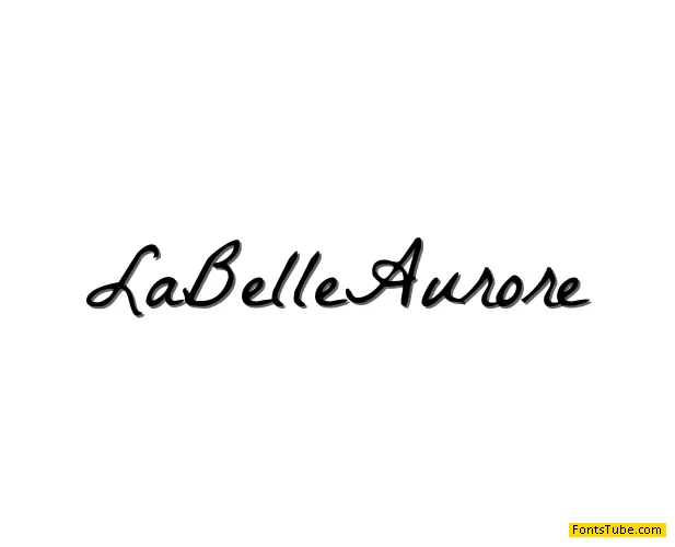La Belle Aurore Font
