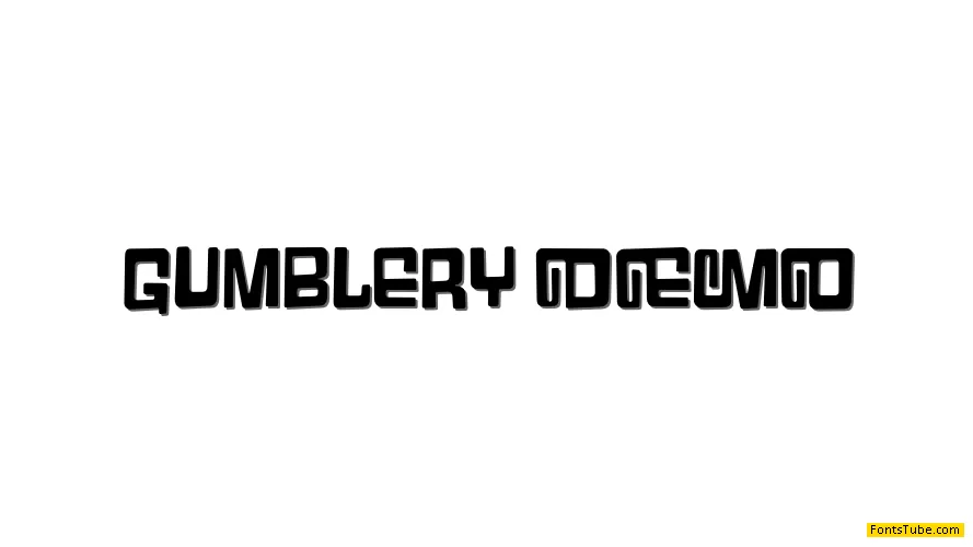 Gumblery DEMO Font