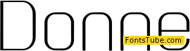 Donne Font