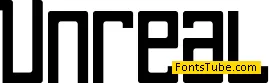 Unreal Font Family