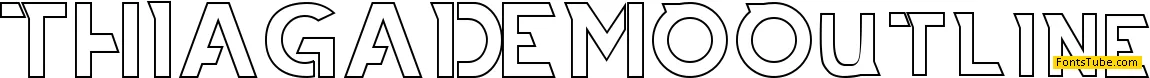 THIAGA DEMO Font Family
