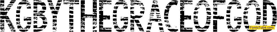 KG By the Grace of God Font