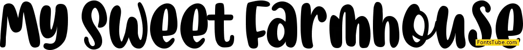 mysweetfarmhouse Font