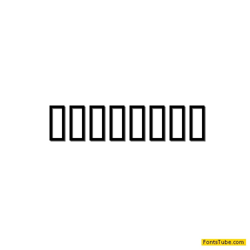 Birds Font