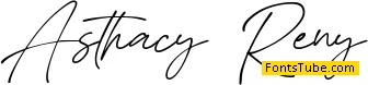Asthacy Reny Font
