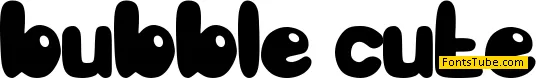 bubble cute Font