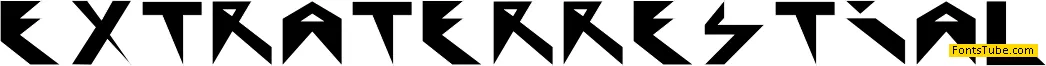Extraterrestial Font