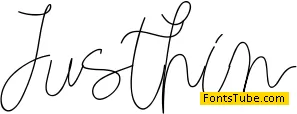 Justhin Font