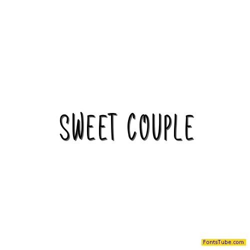 Sweet Couple Font