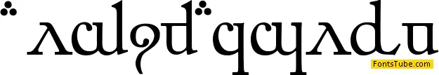 Elfic Caslin Font
