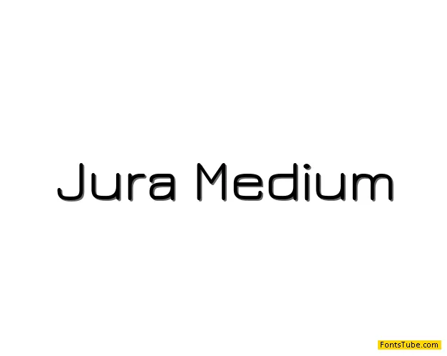 Jura Font Family