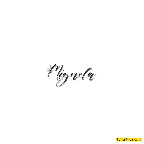 Mignola Font