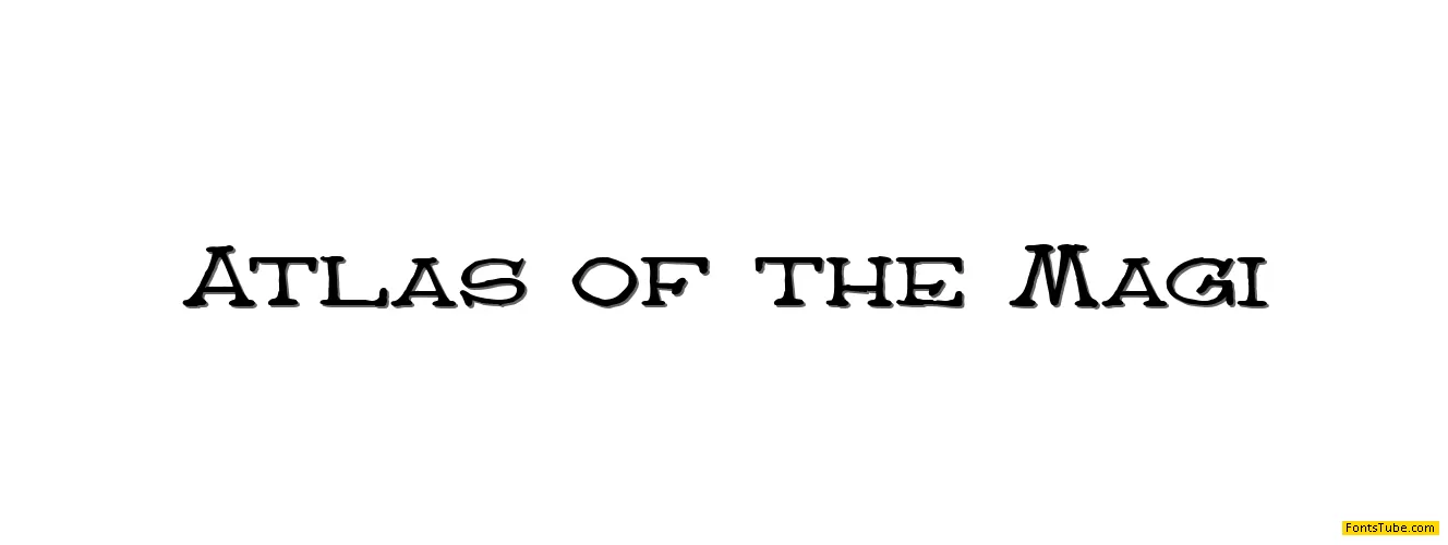 Atlas of the Magi Font