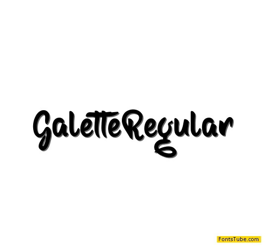 Galette Font