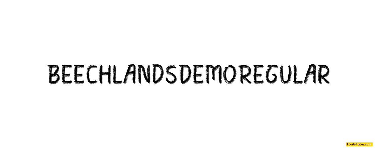 Beechlands Demo Font