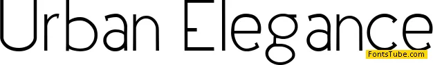 Urban Elegance Font