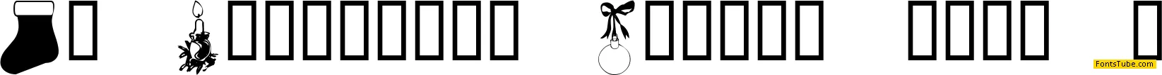 KR Christmas Jewels 2005 2 Font