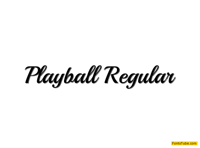 Playball Font