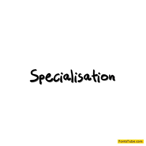 Specialisation