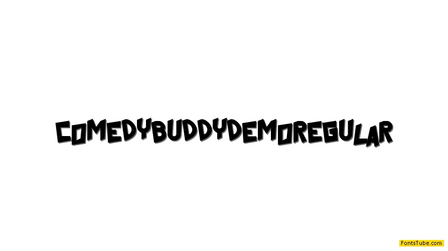 Comedy Buddy Demo Font Family