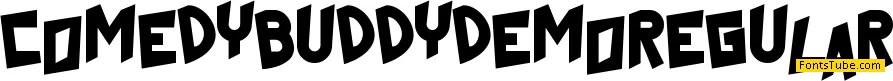 Comedy Buddy Demo Font Family