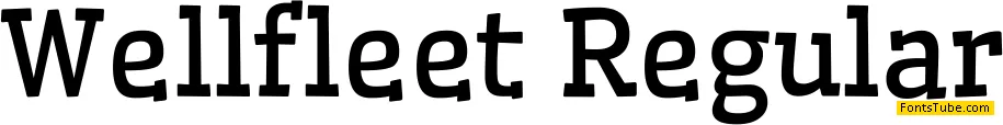 Wellfleet Font