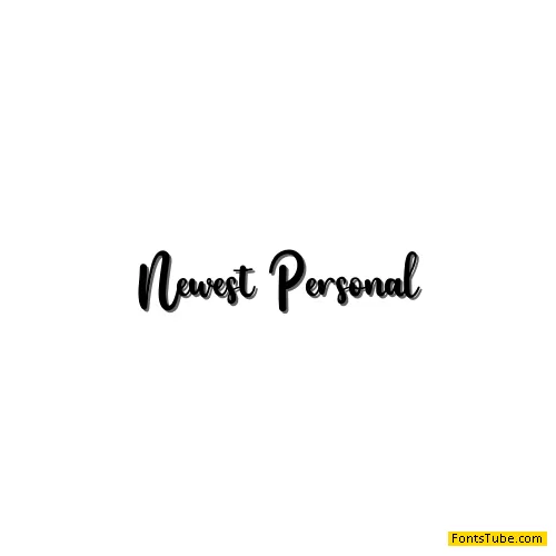 Newest Font