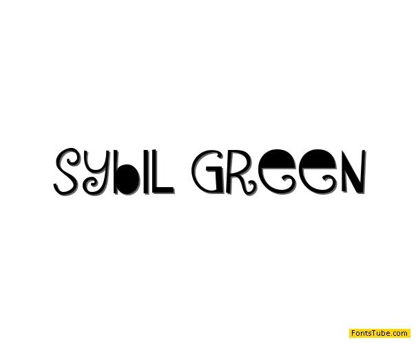 Sybil Green Font