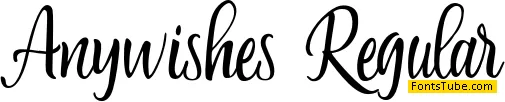 Anywishes Font